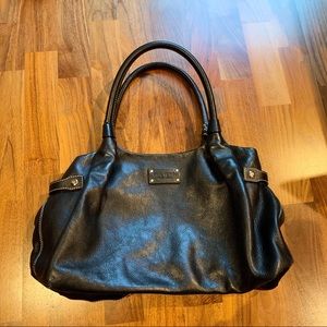 Black Kate Spade shoulder bag